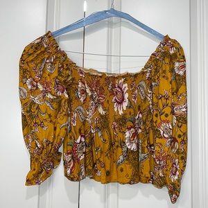 Floral Anthropologie Blouse
